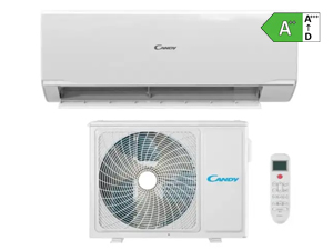 Candy CY-12RA 20 Condizionatore Fisso, Inverter, 12000 Btu, Unità Interna e Esterna, classe A++/A+