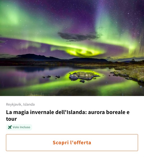 La magia invernale dell'Islanda: aurora boreale e tour