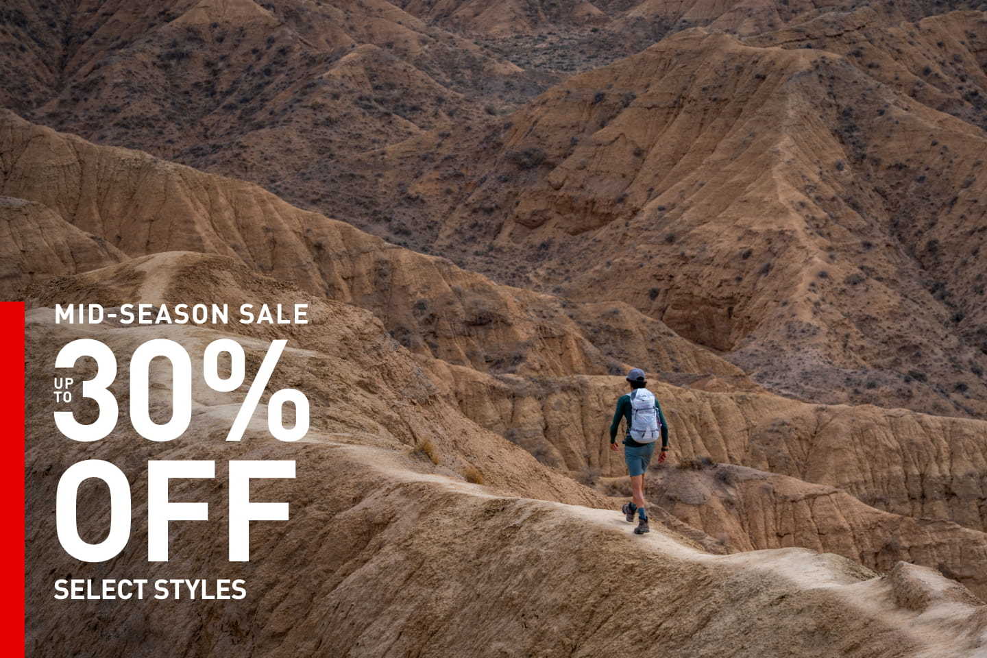 Mid season-event - up to 30% off select styles