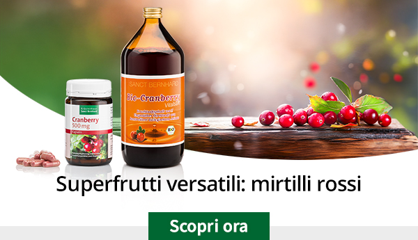 Superfrutti versatili: i mirtilli rossi