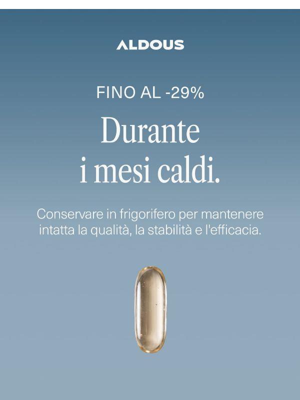 Nella sua versione migliore. Fino al -29%