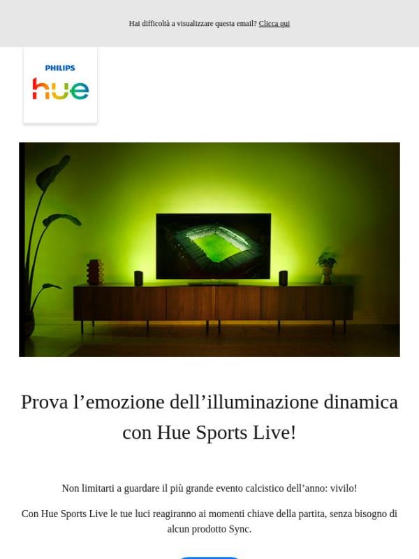 Hue Sports Live - In arrivo!