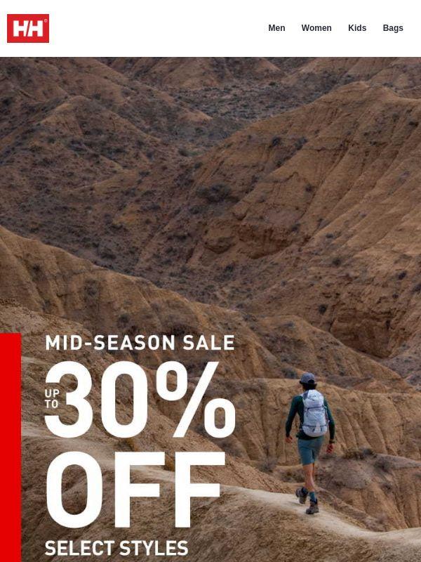 Mid-season sale is going strong