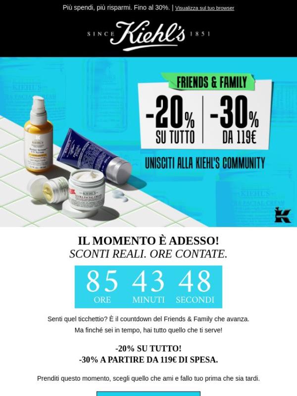 Tic tac Il Friends & Family scade presto!