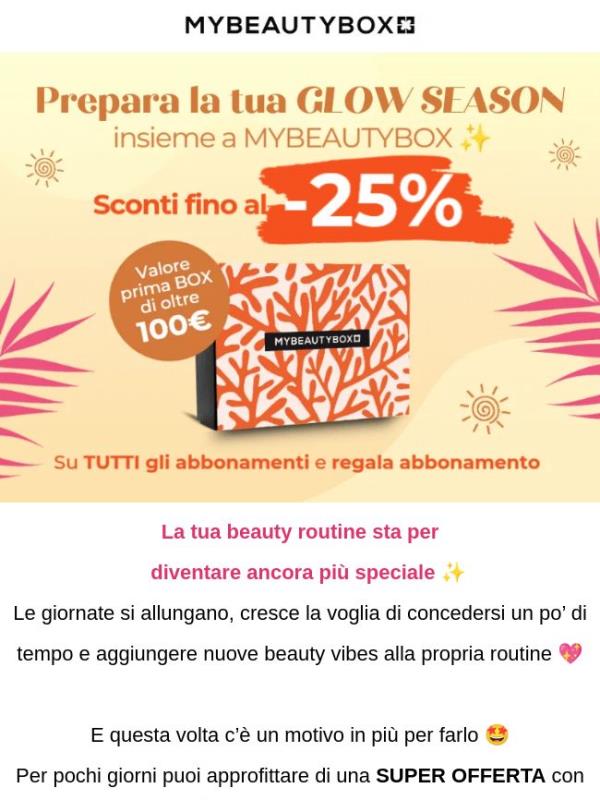 Sconti fino al -25%? Sì 😍