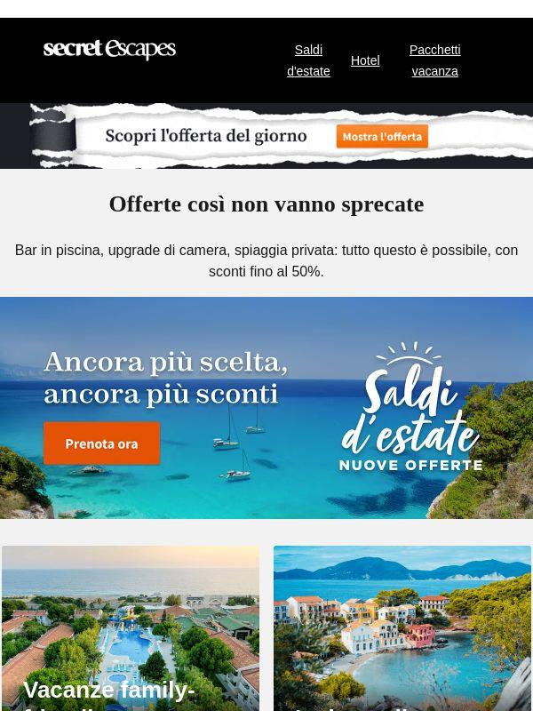 Le offerte del mese. Impossibile ignorarle.