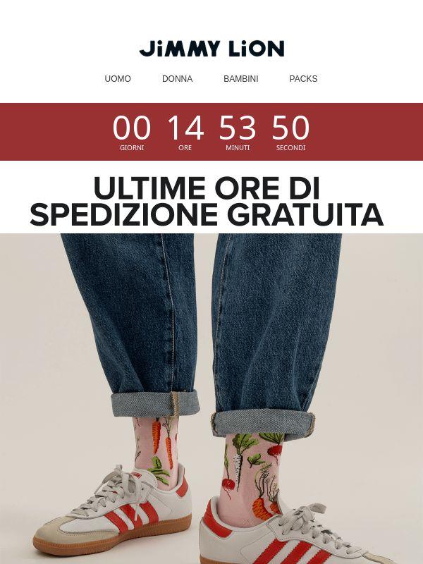 Ultimo giorno: spedizione gratuita su tutto il sito