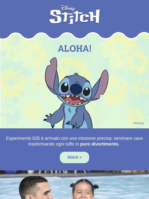 Aloha! STITCH è finalmente qui 💙🛸🌴