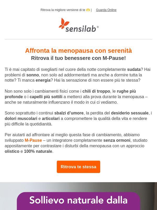 Non lasciare che la menopausa ti fermi