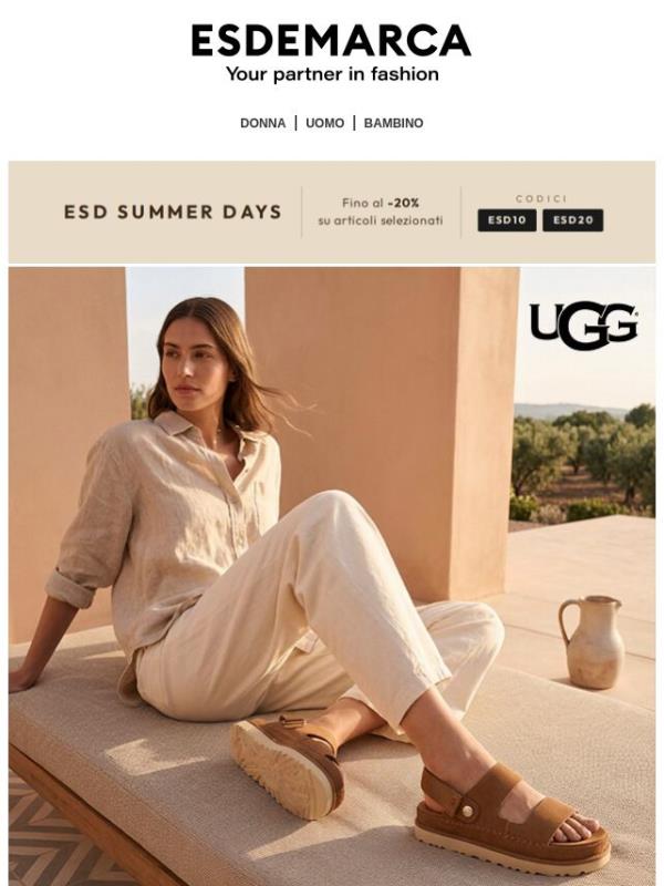 ESD Summer Days | Calzature con fino al -20% extra