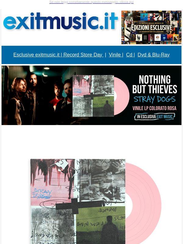 Nothing But Thieves 'Stray Dogs' Il Nuovo Album  In Edizione Limitata Esclusiva exitmusic.it .. Preordinalo Subito !