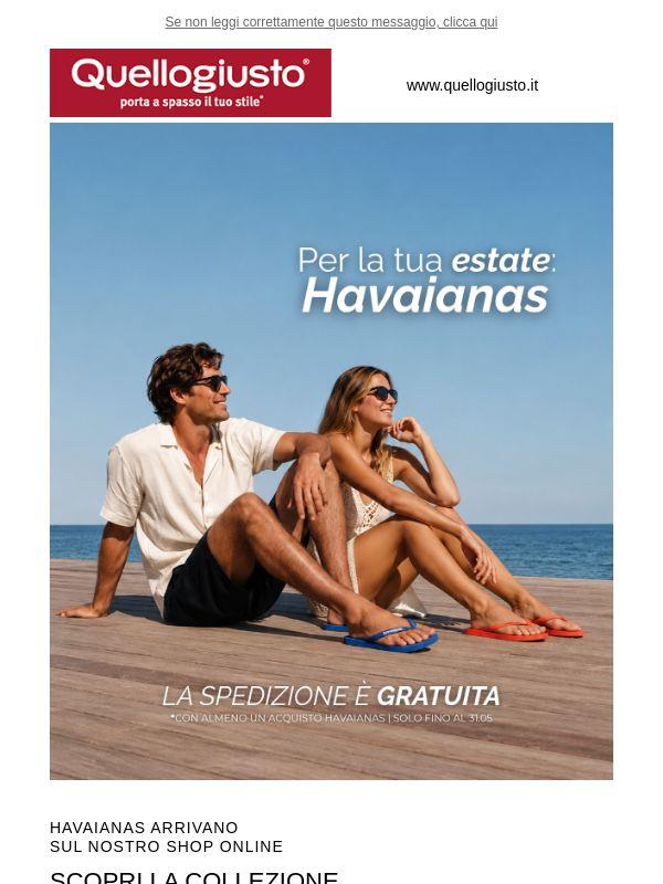 Havaianas online 🔥 Spedizione gratis fino a domenica.