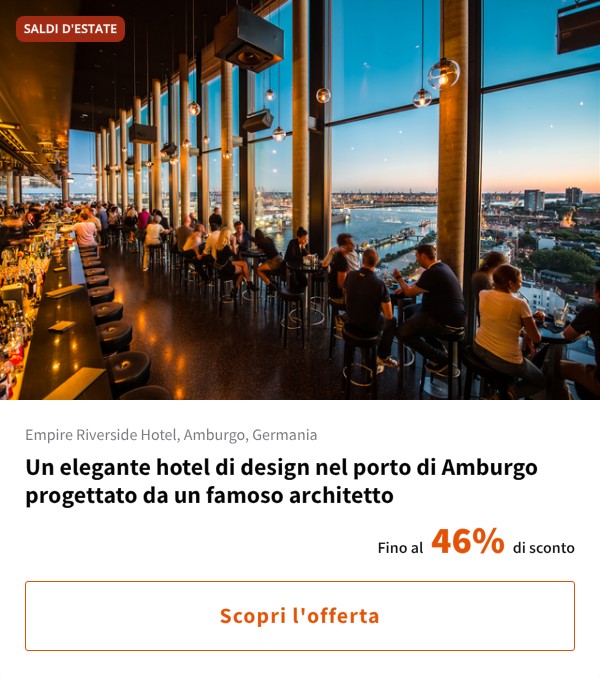 Un elegante hotel di design nel porto di Amburgo progettato da un famoso architetto