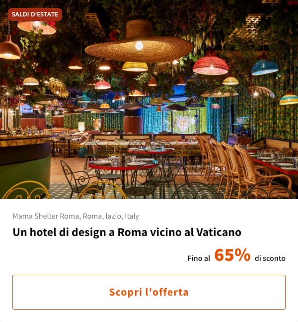 Un hotel di design a Roma vicino al Vaticano