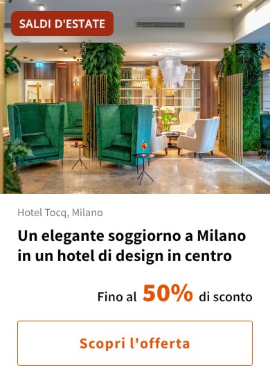 Un elegante soggiorno a Milano in un hotel di design in centro