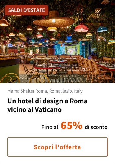 Un hotel di design a Roma vicino al Vaticano