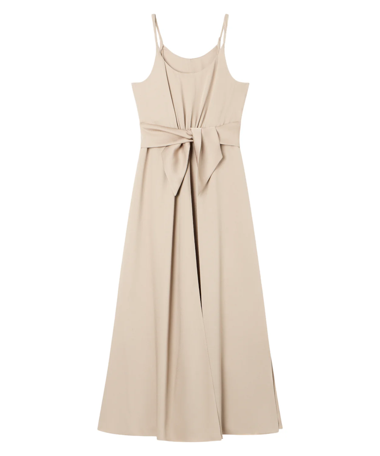 Image of Emporio Armani Abito Lungo Donna con Nodo