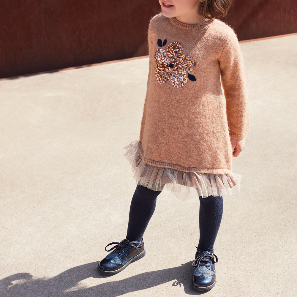 Image of ABITO PER BAMBINA CON PAILLETTES 4.5907 IDO