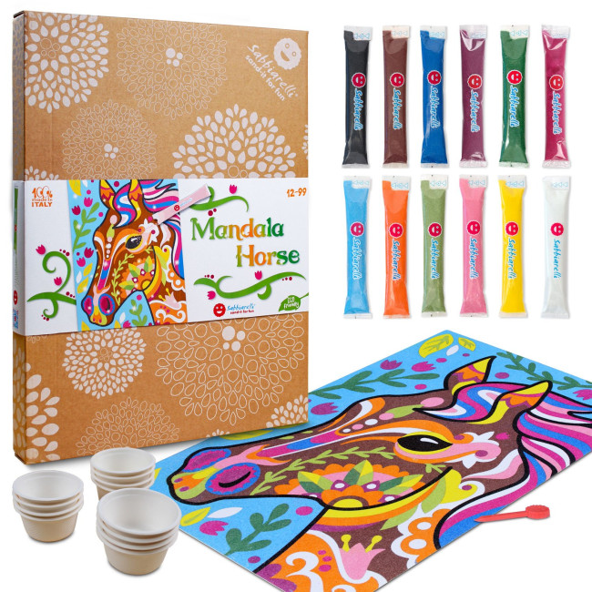Sandpainting Set - Cavallo Mandala