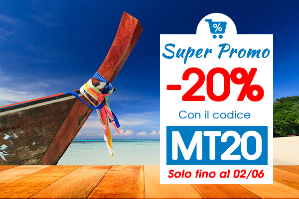 Sconto del 20% sulle polizze Viaggi Sicuri