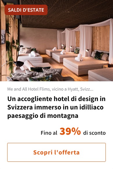 Un accogliente hotel di design in Svizzera immerso in un idilliaco paesaggio di montagna