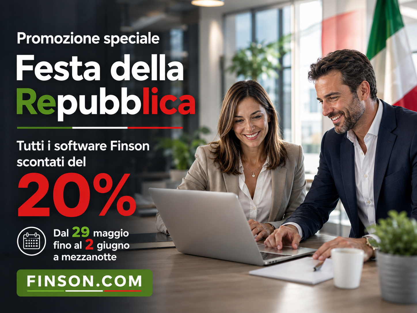 Sconto 20% fino a martedì 2 giugno a mezzanotte