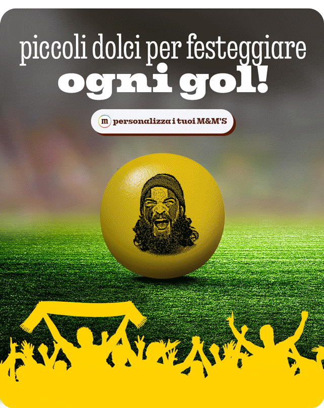 PERSONALIZZA I TUOI M&M'S
