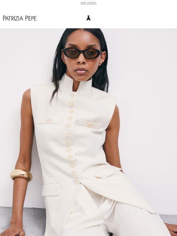 New Now: Il gilet Officier in lino
