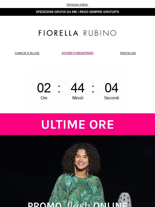 -20% SU TUTTO ⏰ ULTIME ORE
