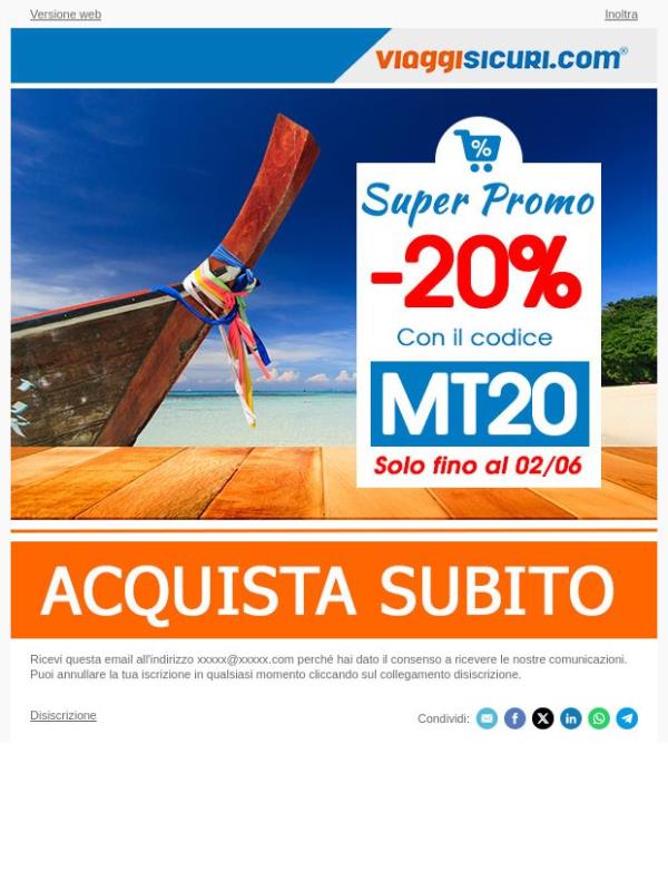 🎁 Un regalo per te: - 20% su tutte le polizze