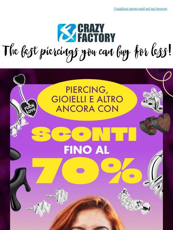 ✨ Il meraviglioso mese di maggio si conclude all'insegna dei SALDI! Fino al 70% di sconto,