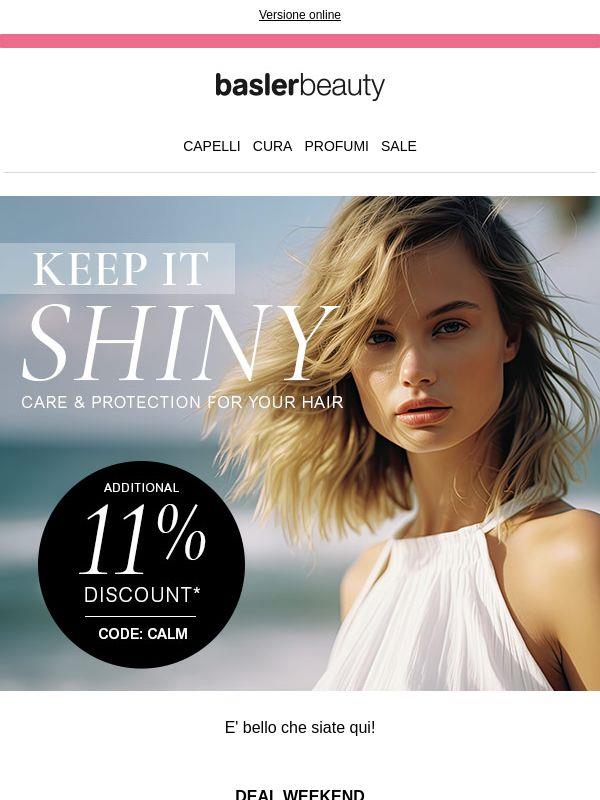 Summer Hair Goals: approfitta subito dello sconto dell'11% ☀️