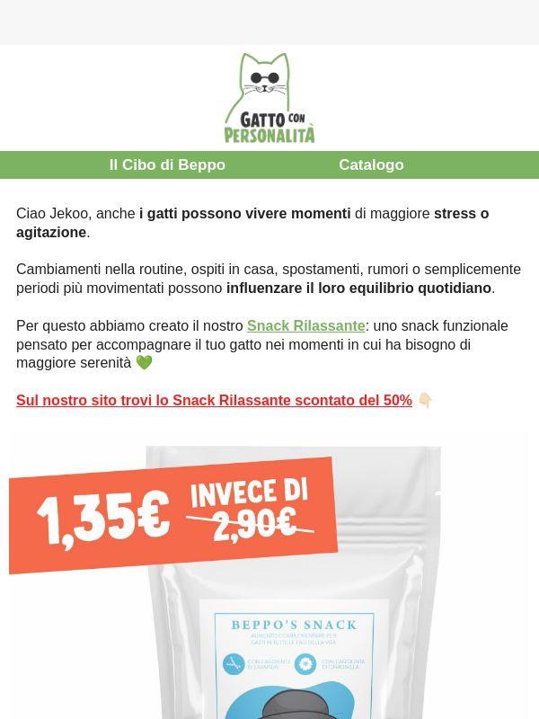 Snack rilassante al 50% di sconto