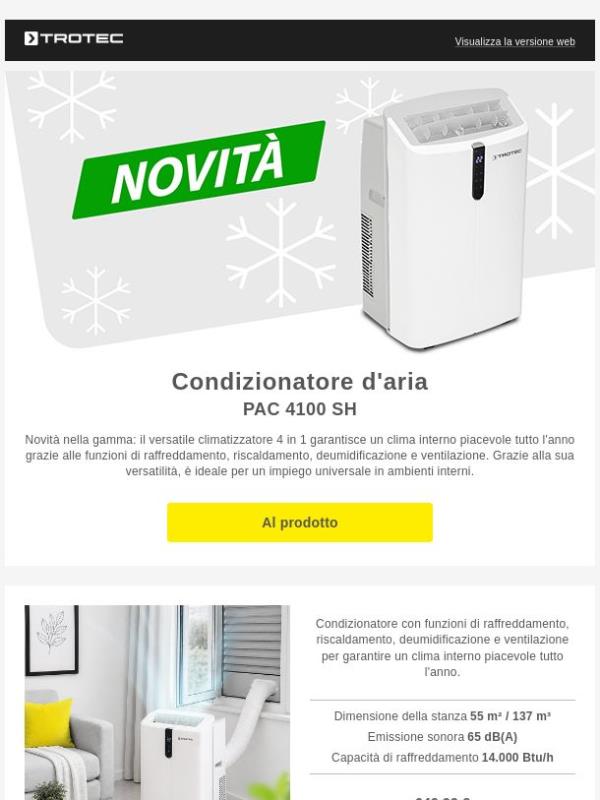 🔔 Novità: Condizionatore d'aria PAC 4100 SH