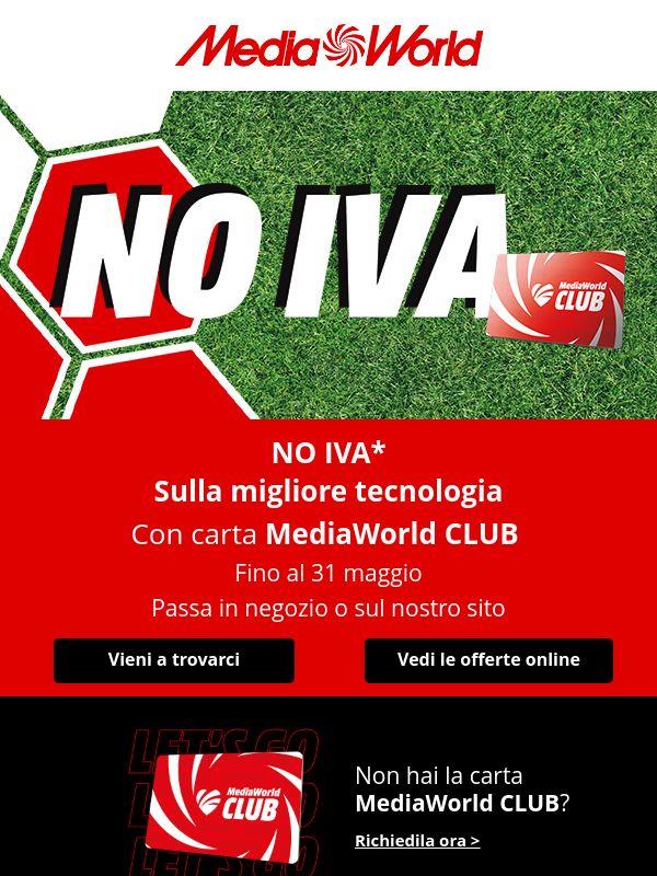 Fai gol con MW CLUB, approfitta del NO IVA!