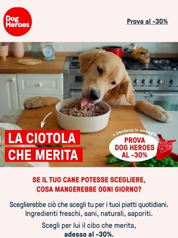Oltre 30.000 cani hanno già scelto Dog Heroes