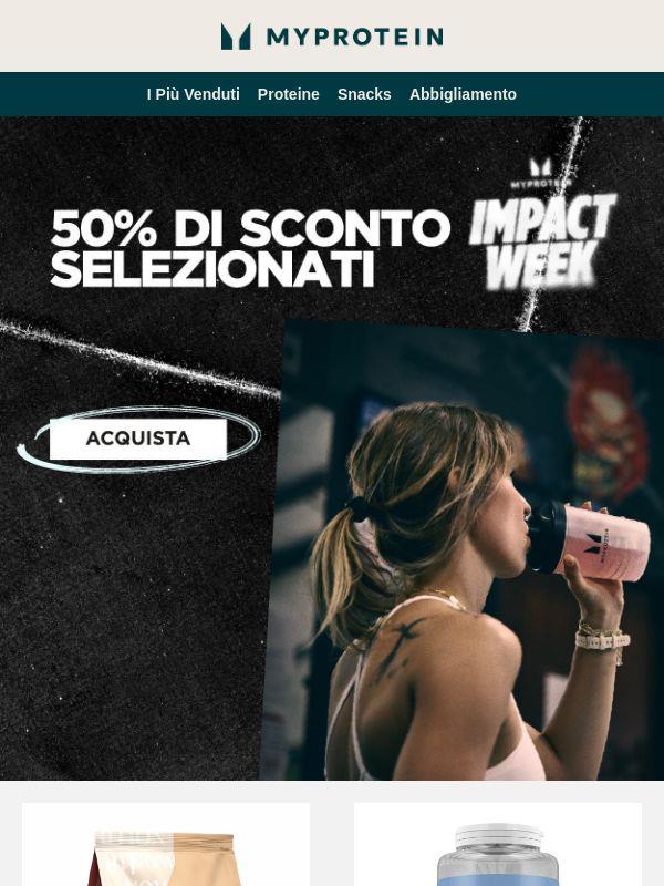 Voglia del -50% sui Selezionati? 😉