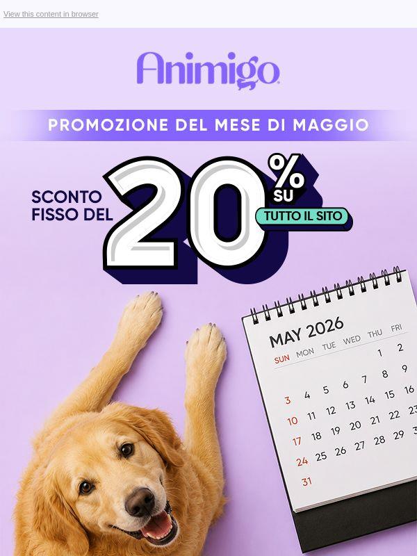 🌸 Sconto del 20% su tutto il sito