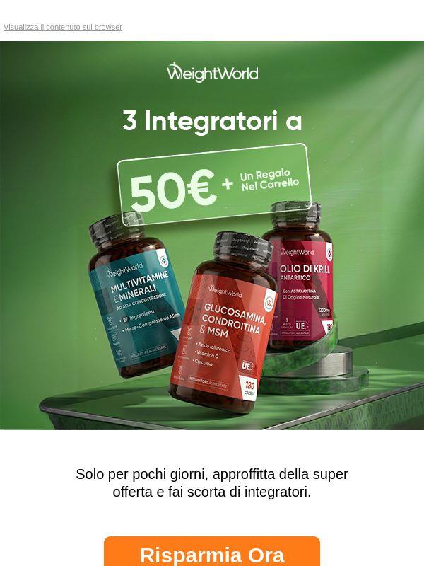 Jekoo, 3 Integratori A 50€ + Un Regalo Nel Carrello 🎁