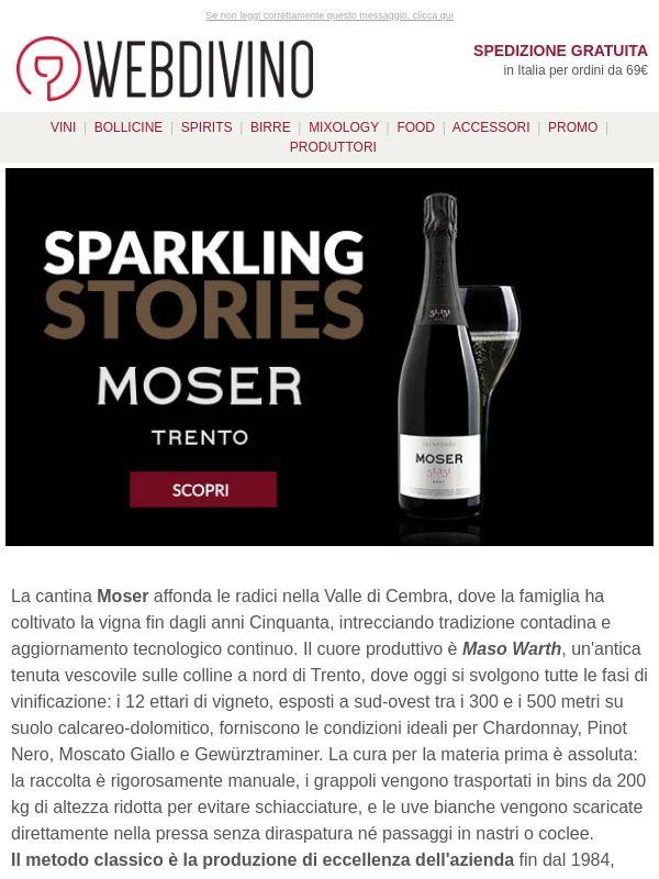 Sparkling Stories 🍾 Cantina Moser: dal record al Trentodoc