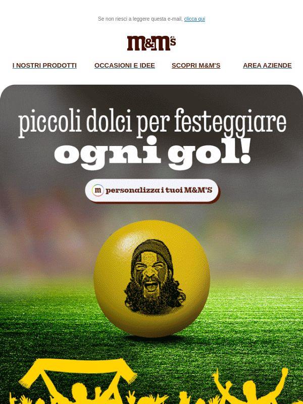 ⚽ Preparati: M&M'S per la vittoria!