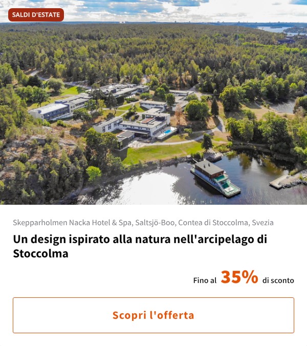 Un design ispirato alla natura nell'arcipelago di Stoccolma