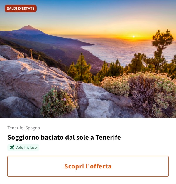 Soggiorno baciato dal sole a Tenerife