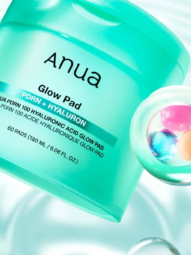 Anua PDRN 100 Hyaluronic Acid Glow Pad 180ml