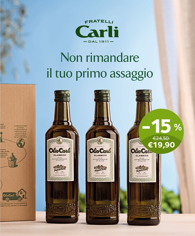 Non rimandare il tuo primo assaggio