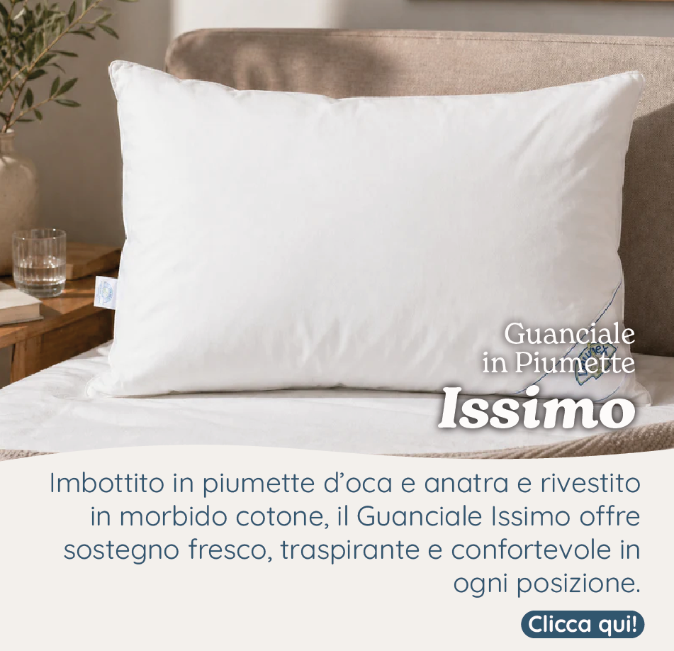 Guanciale in Piumette - Issimo
