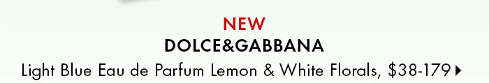 DOLCE&GABBANA Light Blue Eau de Parfum Lemon & White Florals