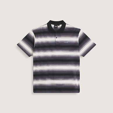 Molino Shadow Stripe Polo Shirt
