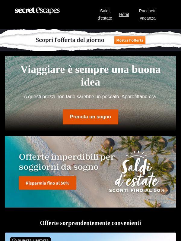 Stanza vuota. Cinque stelle. Prenoti?