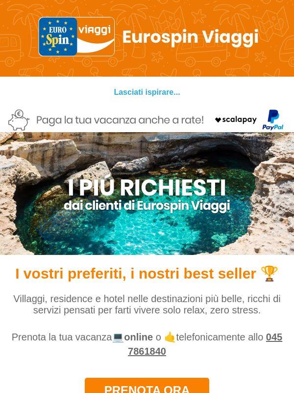 Le strutture migliori del momento, a prezzi speciali